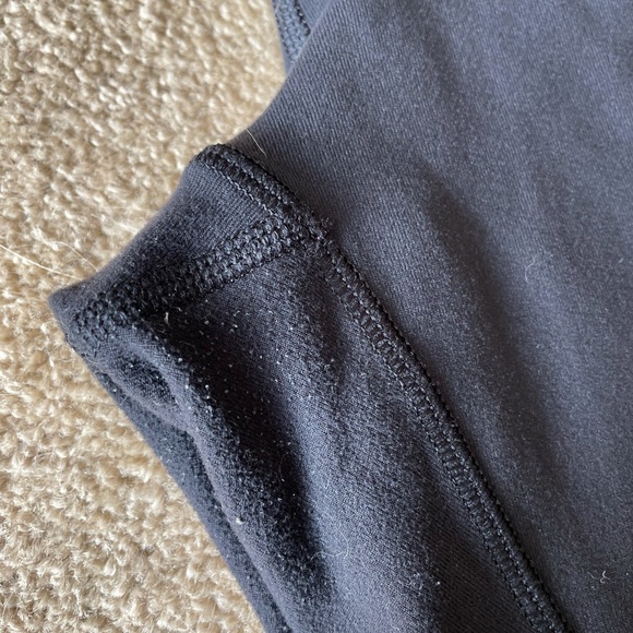 Black mesh cutout 7/8”highwaist lululemon pants - Picture 4 of 4